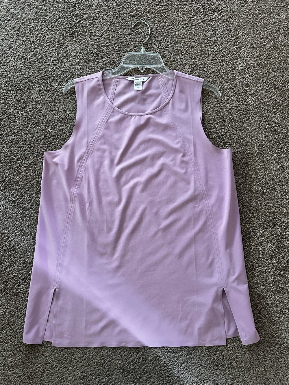 Athleta Lavender Sleeveless Blouse